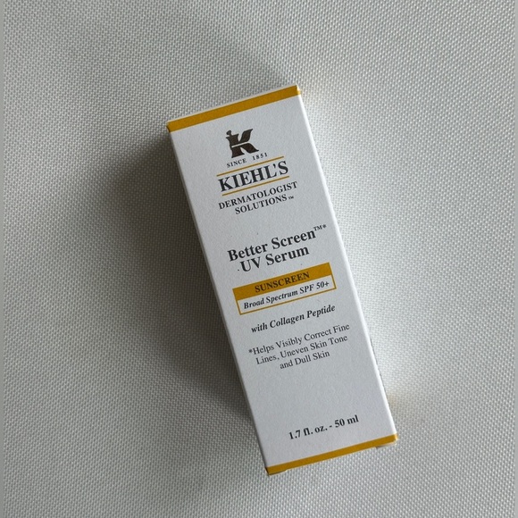 NWT Kiehl's Better Screen UV Serum Sunscreen SPF 50+ - Picture 2 of 5